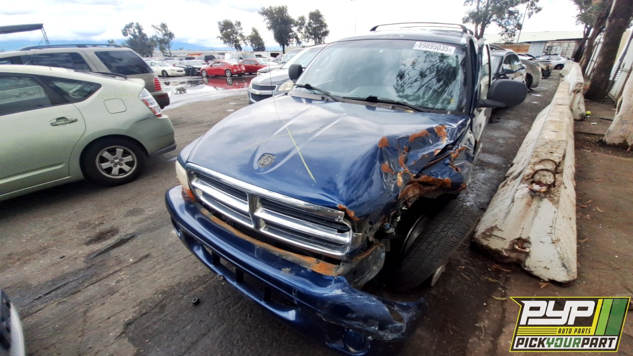 2000 DODGE DURANGO partes disponibles