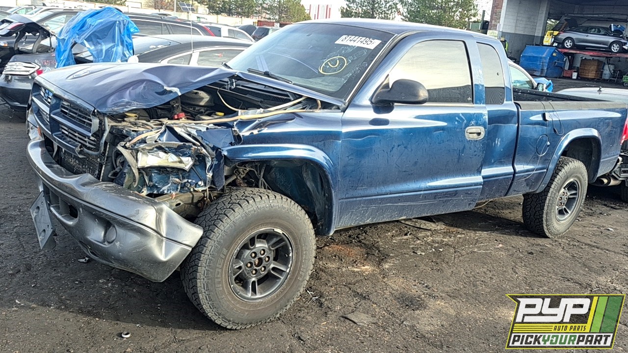 2002 DODGE DAKOTA partes disponibles