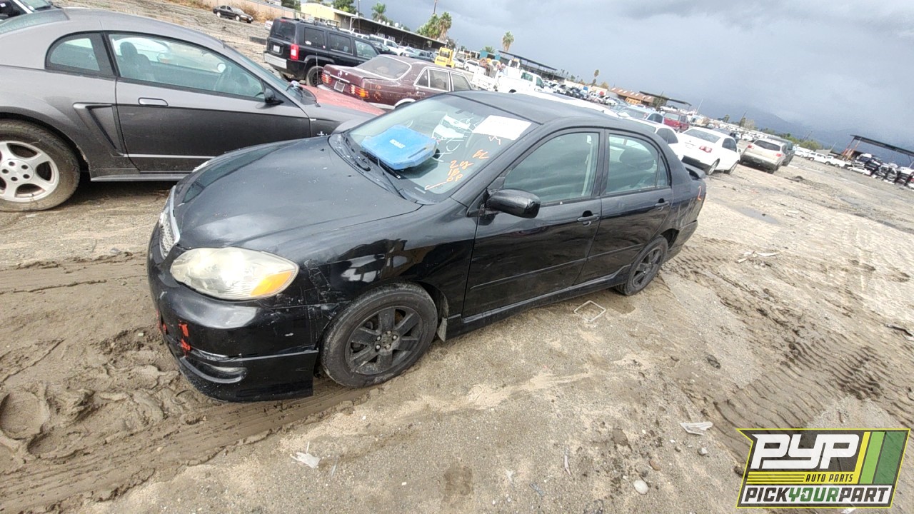 2007 TOYOTA COROLLA available for parts