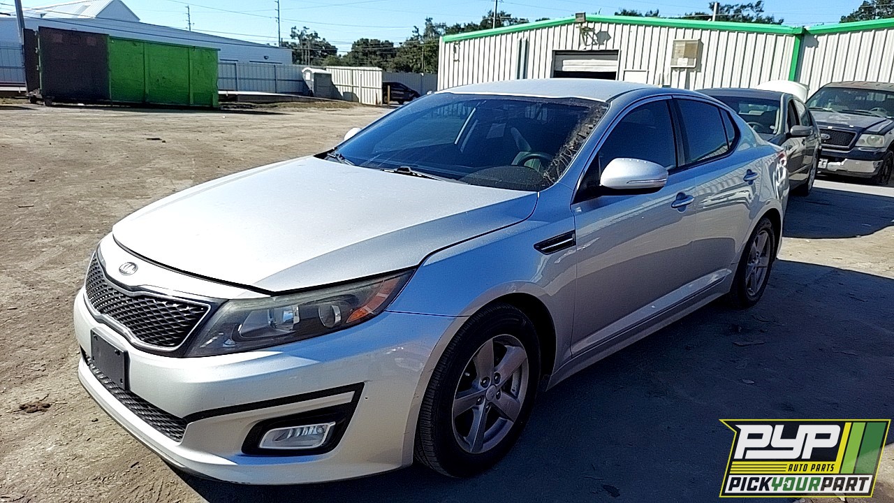 2014 KIA OPTIMA partes disponibles