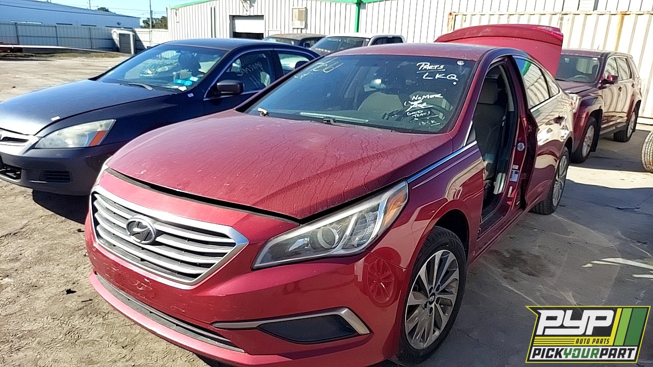 2016 HYUNDAI SONATA partes disponibles