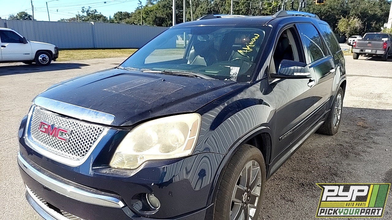 2012 GMC ACADIA partes disponibles
