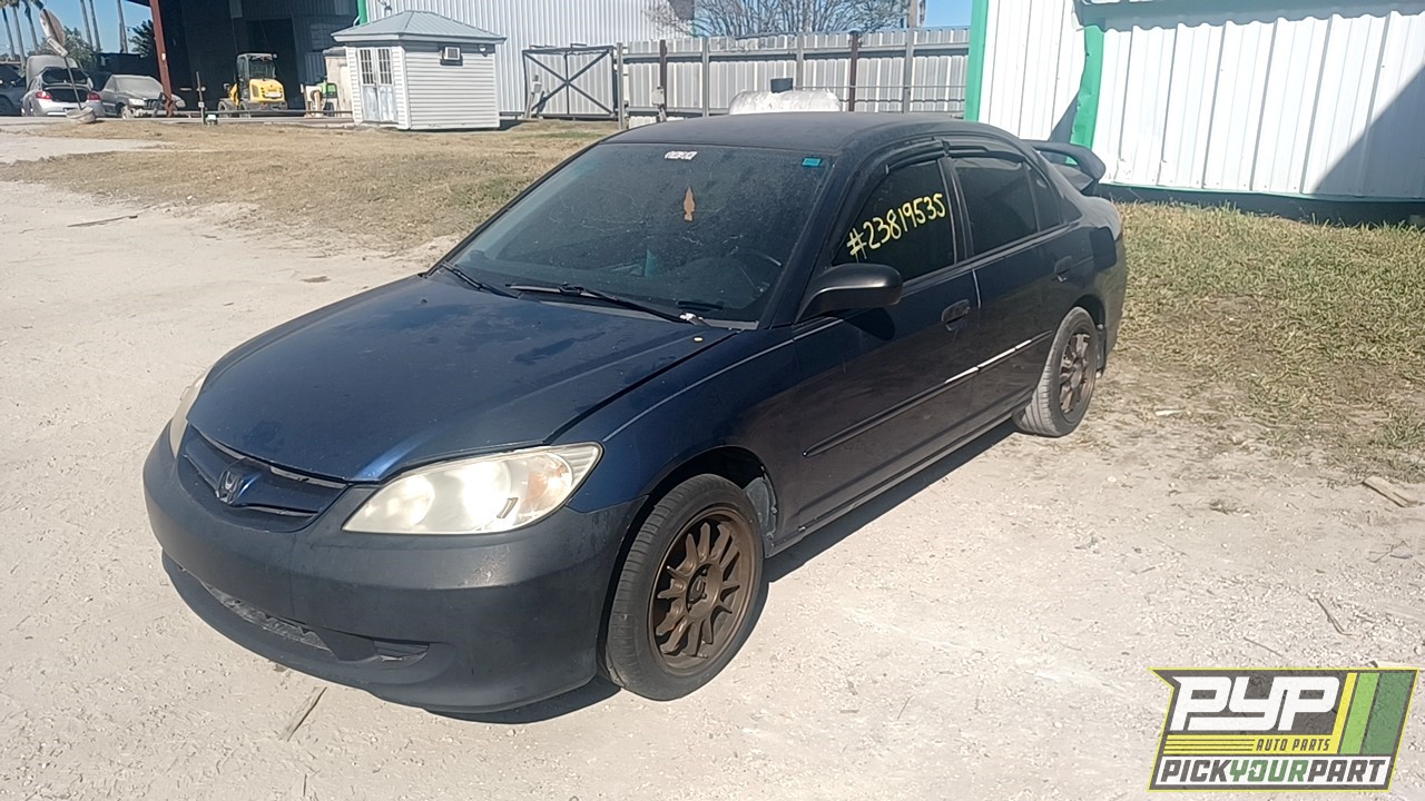 2004 HONDA CIVIC available for parts