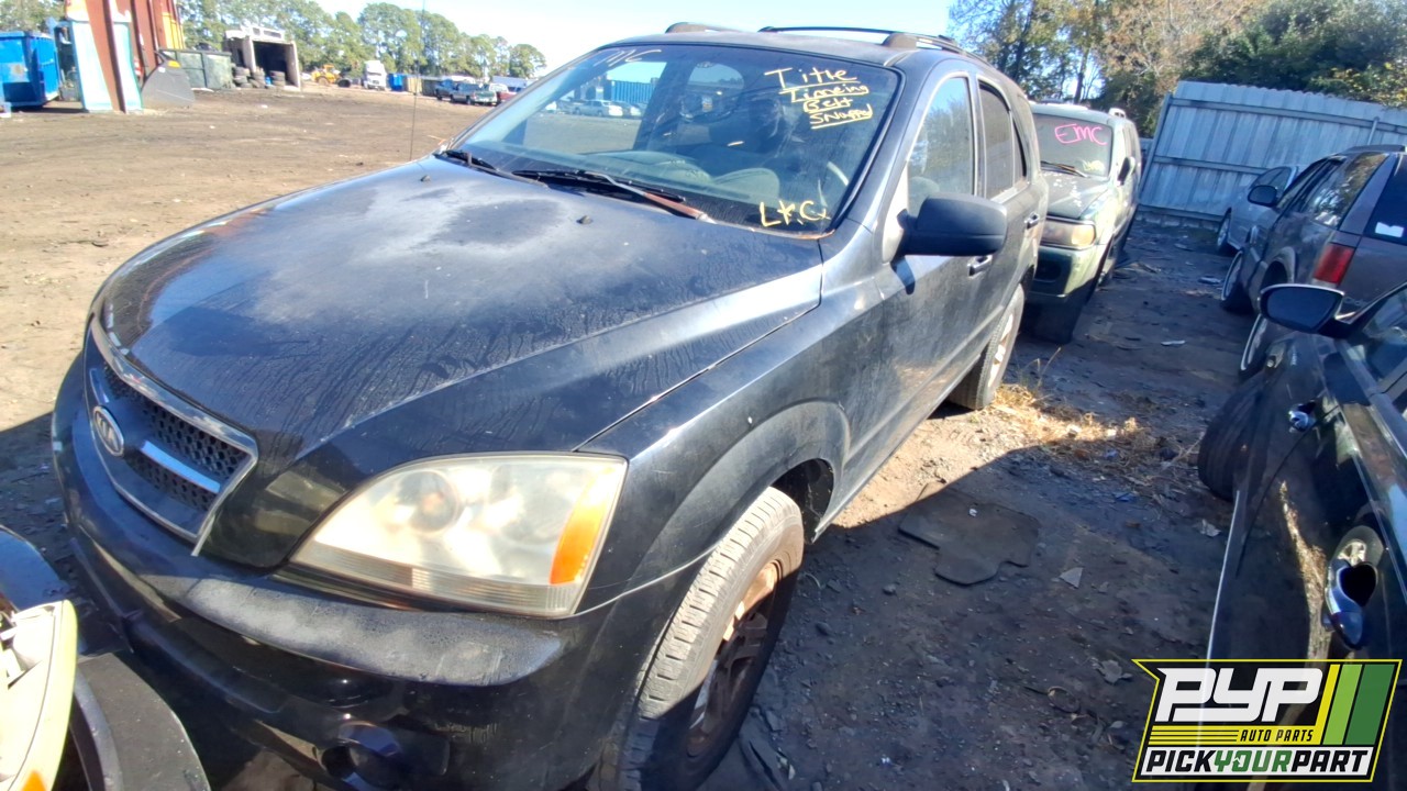 2005 KIA SORENTO partes disponibles