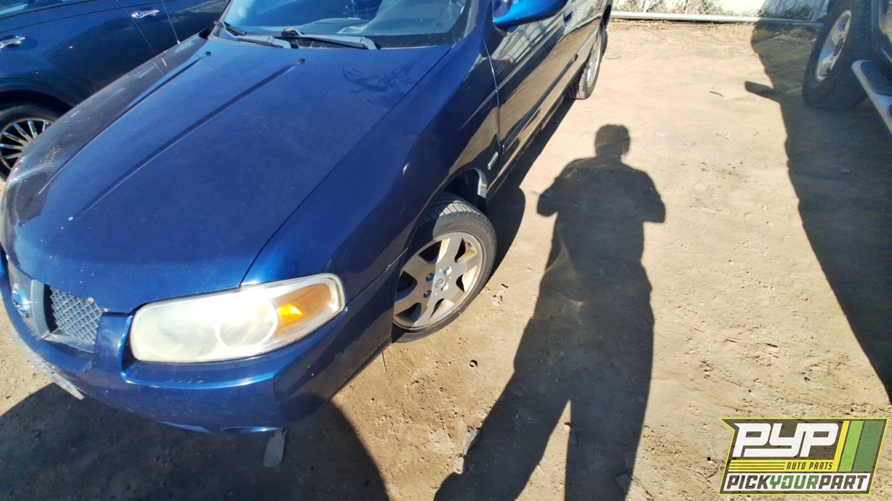 2006 NISSAN SENTRA partes disponibles