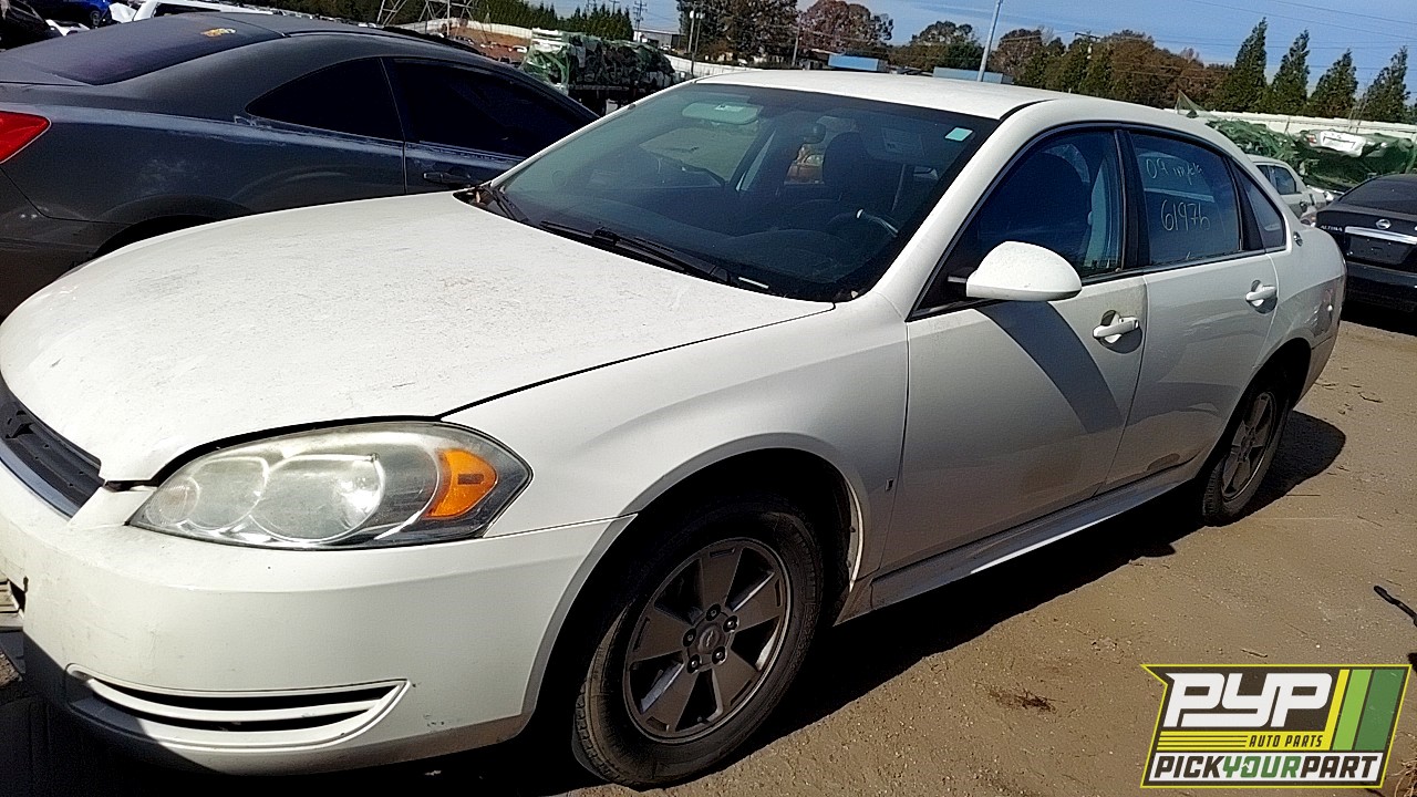 2009 CHEVROLET IMPALA partes disponibles
