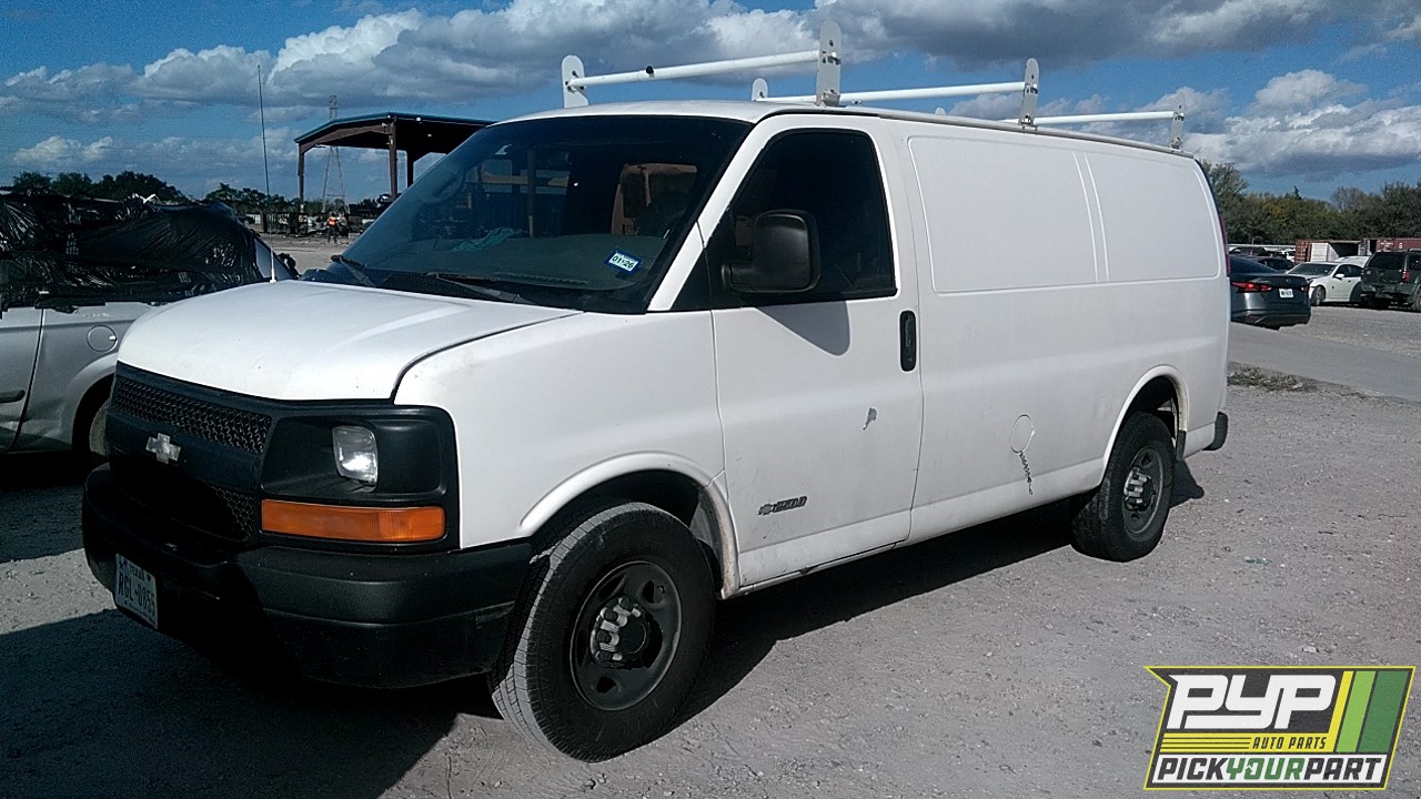 2006 CHEVROLET EXPRESS 2500 partes disponibles