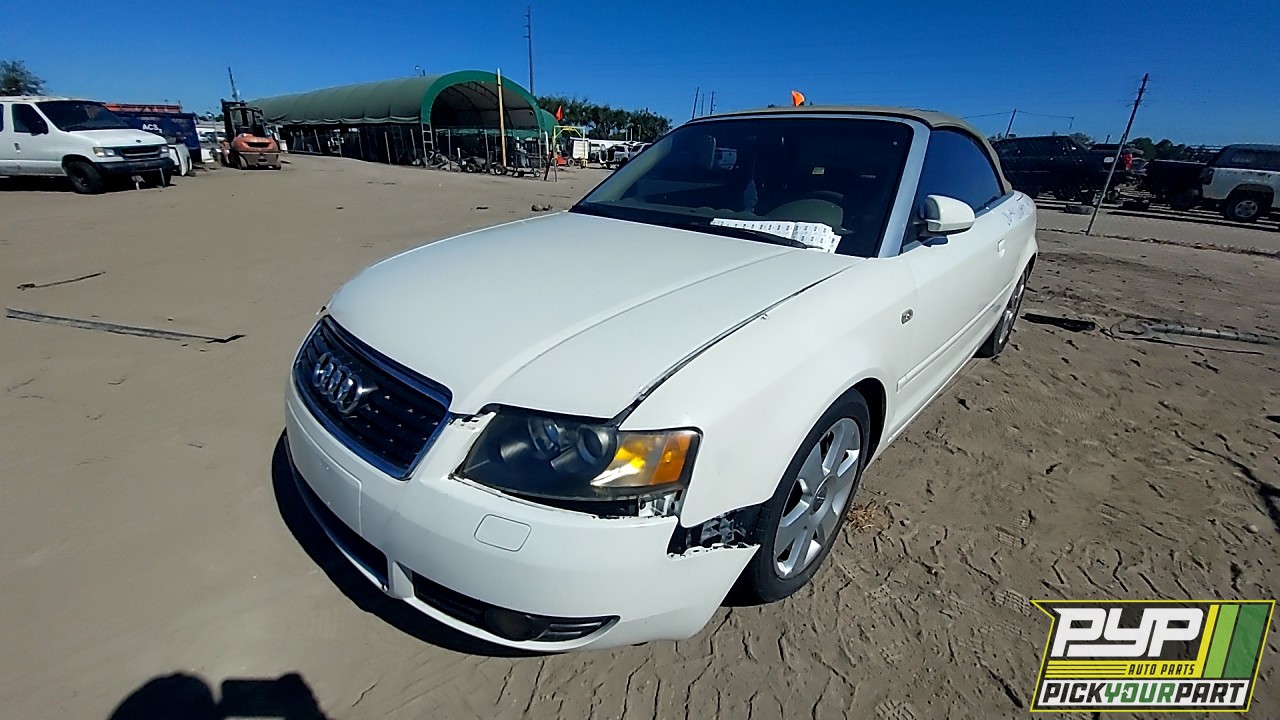 2006 AUDI A4 QUATTRO available for parts