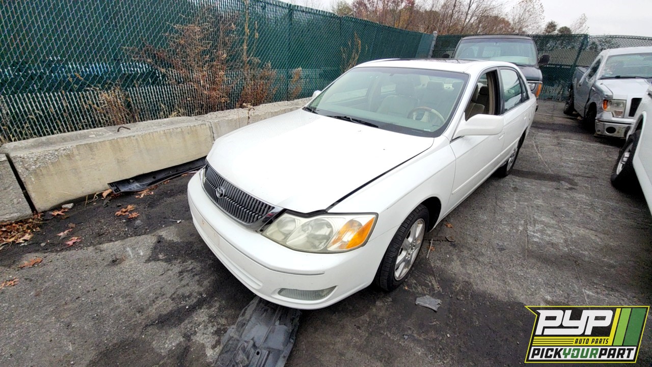 2002 TOYOTA AVALON partes disponibles