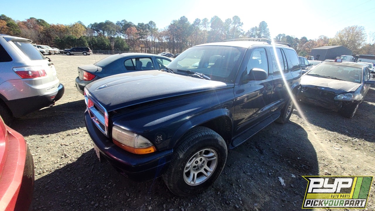 2002 DODGE DURANGO available for parts