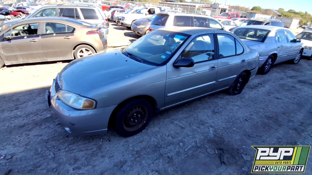 2002 NISSAN SENTRA partes disponibles