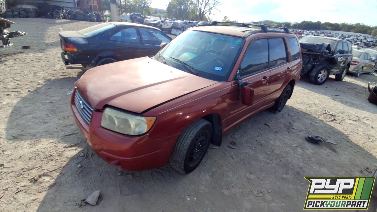 2007 SUBARU FORESTER partes disponibles