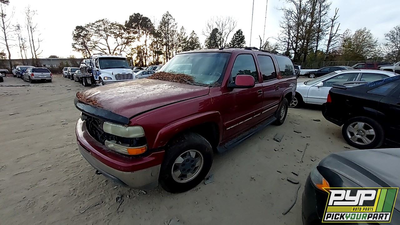 2002 CHEVROLET SUBURBAN 1500 available for parts