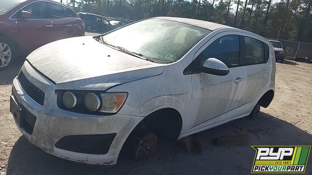 2012 CHEVROLET SONIC available for parts