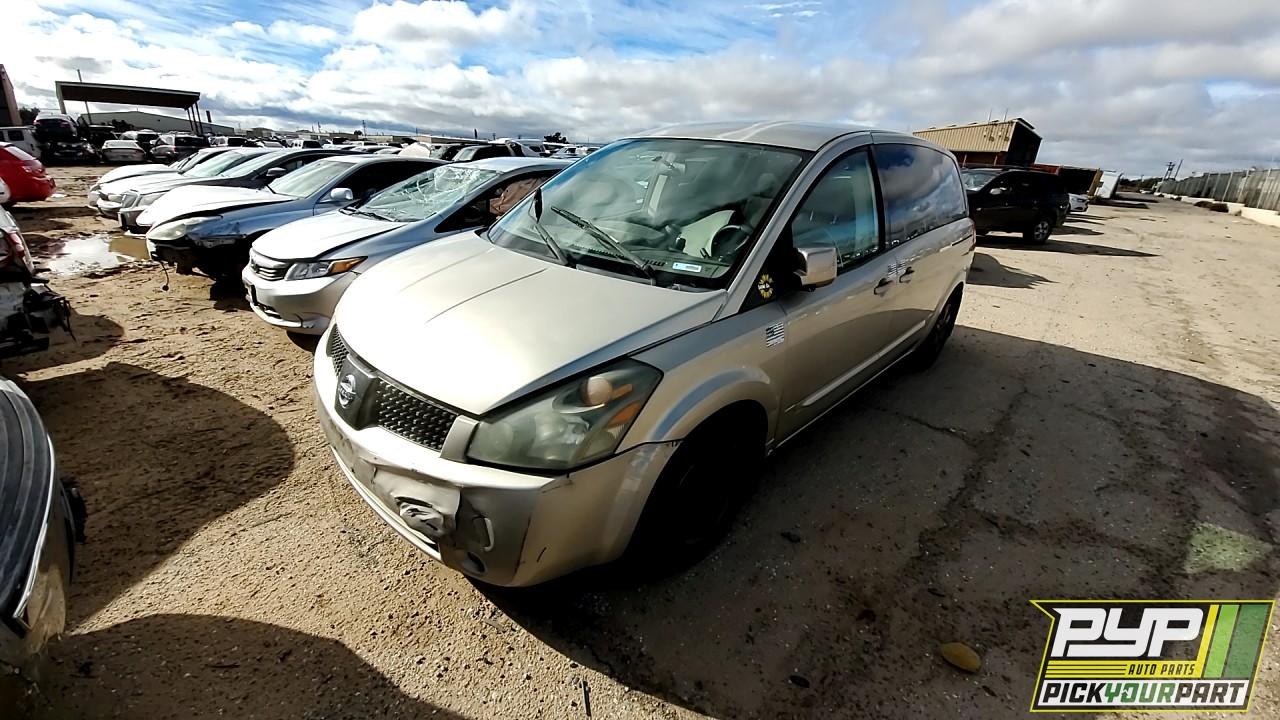 2004 NISSAN QUEST partes disponibles
