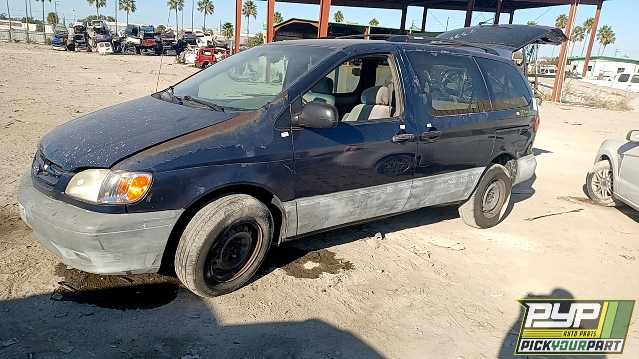 2003 TOYOTA SIENNA available for parts