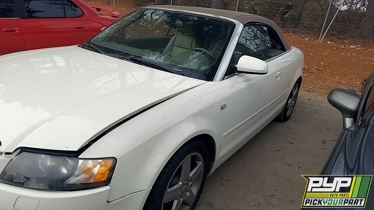 2004 AUDI A4 partes disponibles