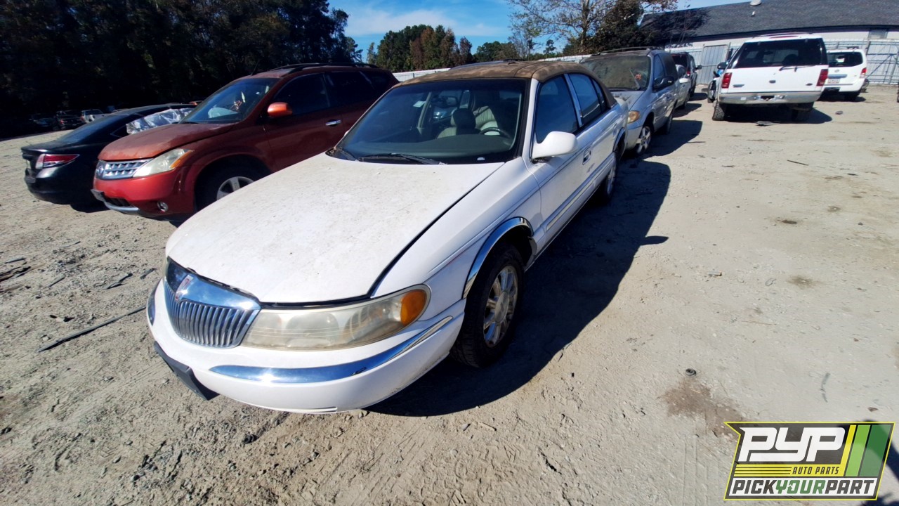 2001 LINCOLN CONTINENTAL partes disponibles