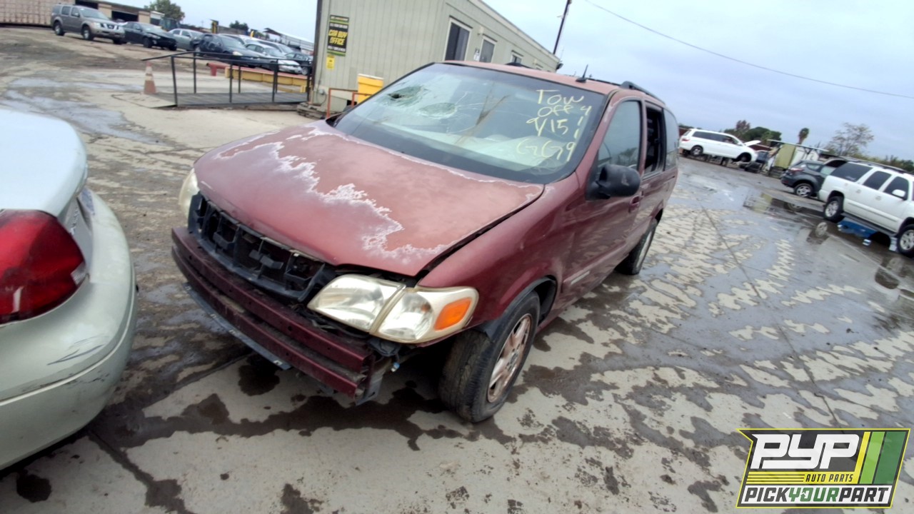 2003 CHEVROLET VENTURE partes disponibles