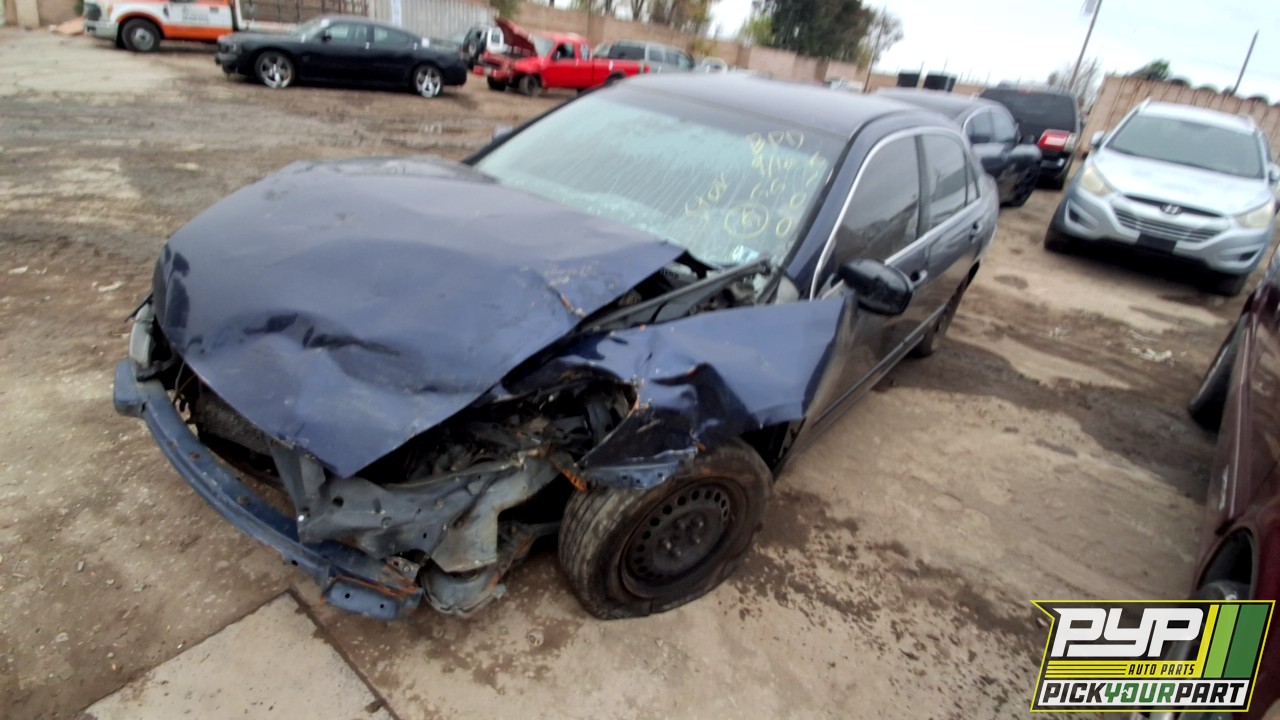 2007 HONDA ACCORD partes disponibles
