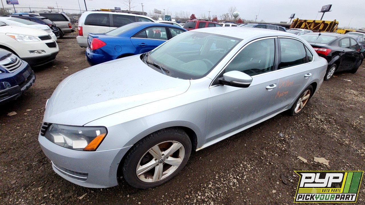 2013 VOLKSWAGEN PASSAT available for parts