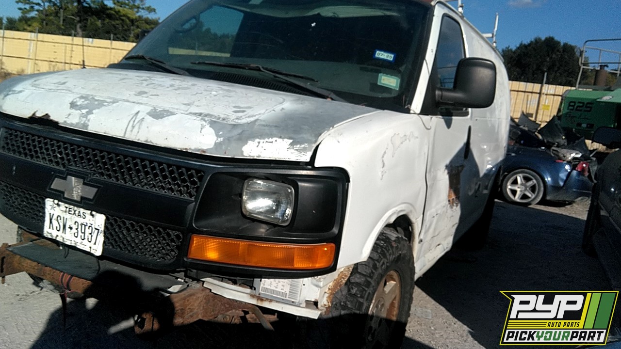 2007 CHEVROLET EXPRESS 1500 partes disponibles