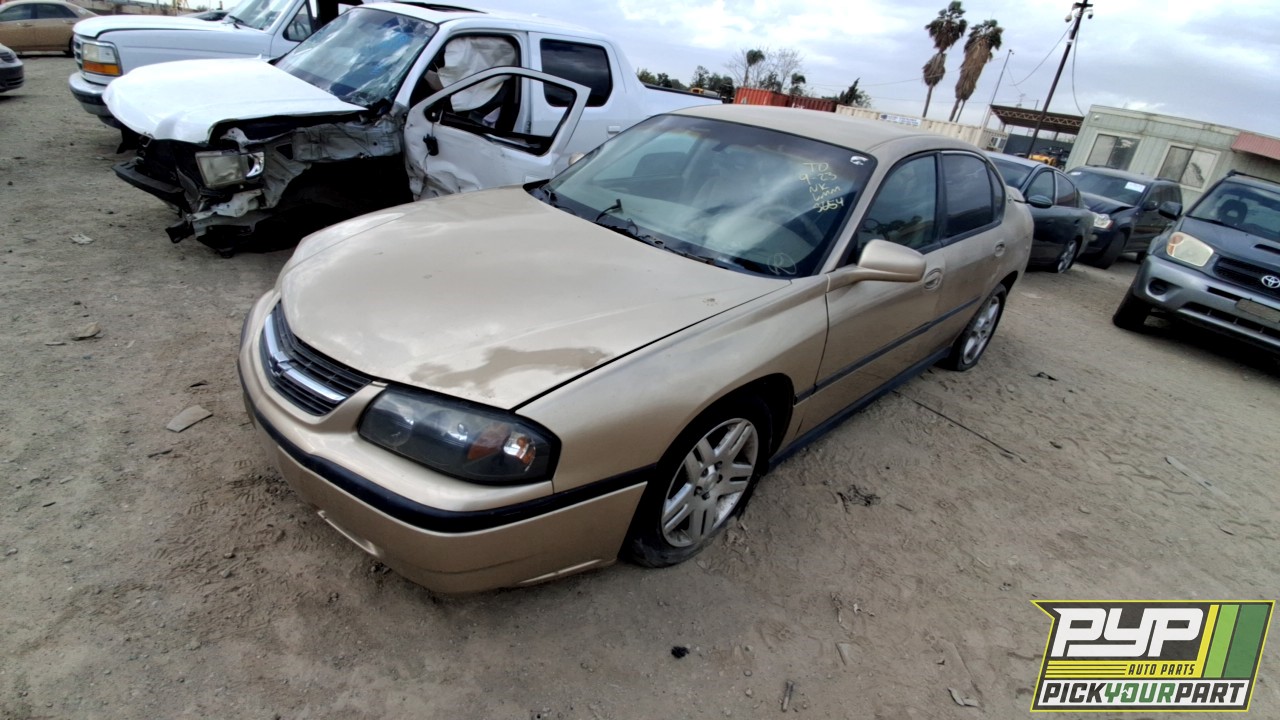 2004 CHEVROLET IMPALA available for parts