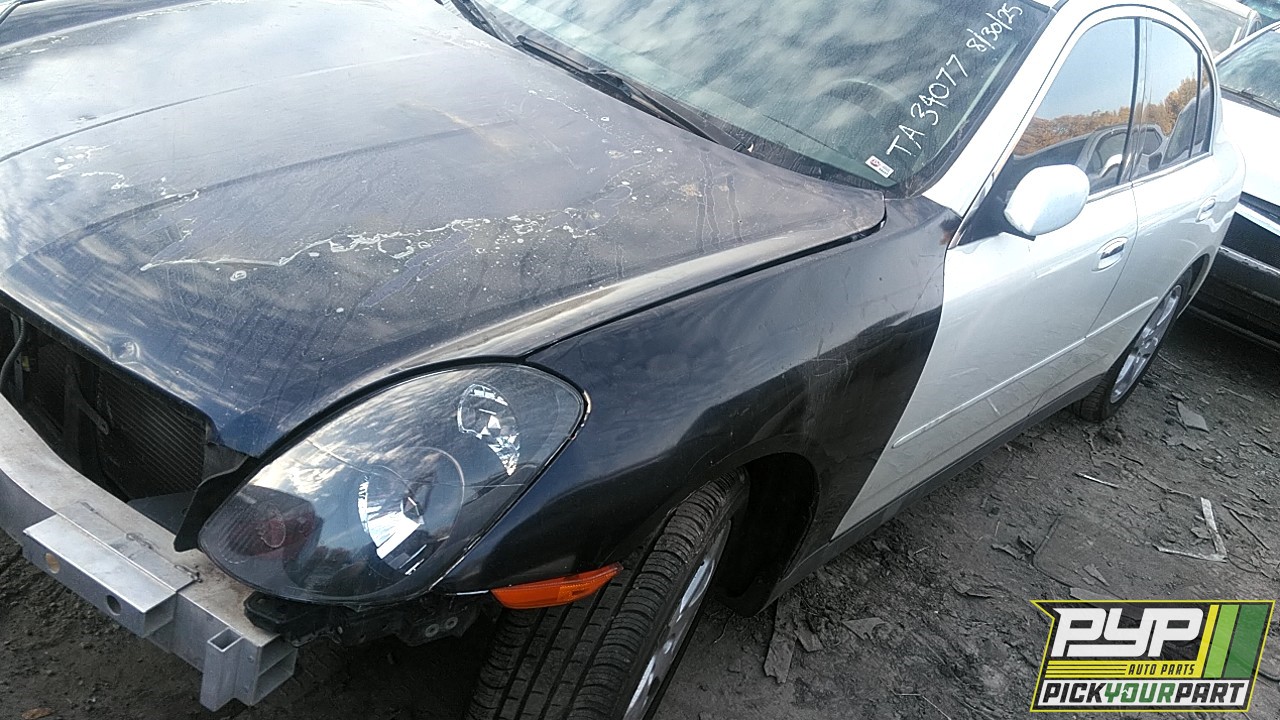 2003 INFINITI G35 partes disponibles