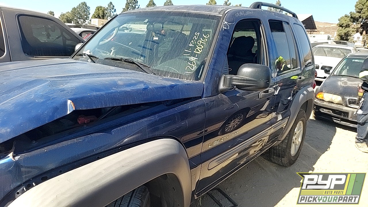 2002 JEEP LIBERTY available for parts