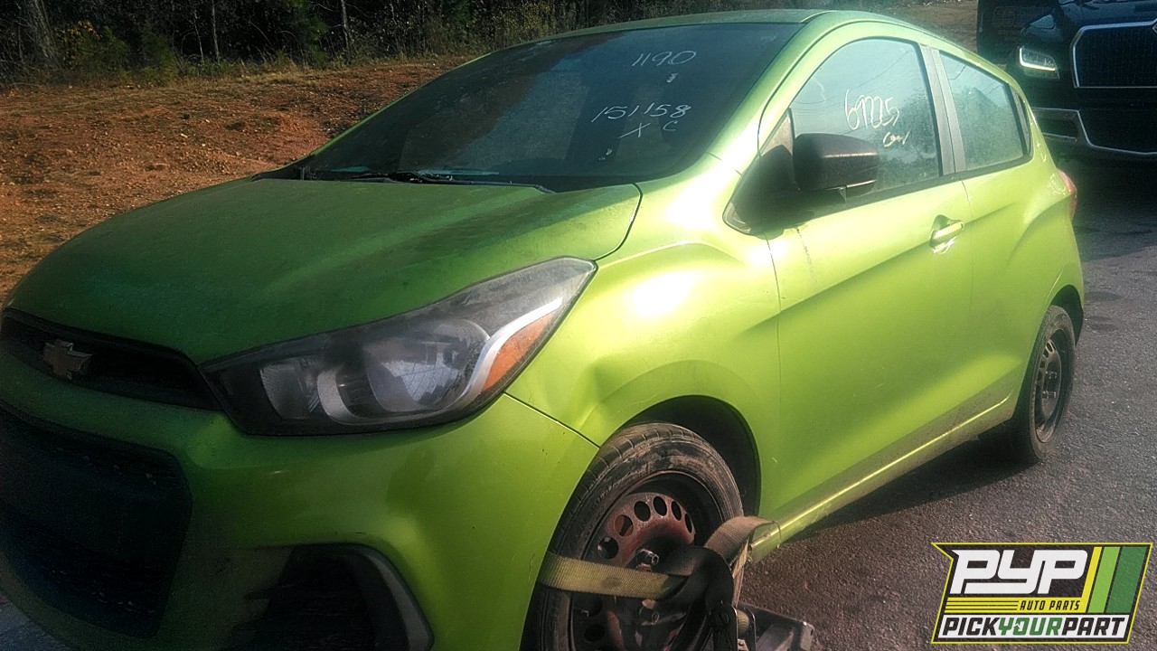 2016 CHEVROLET SPARK partes disponibles