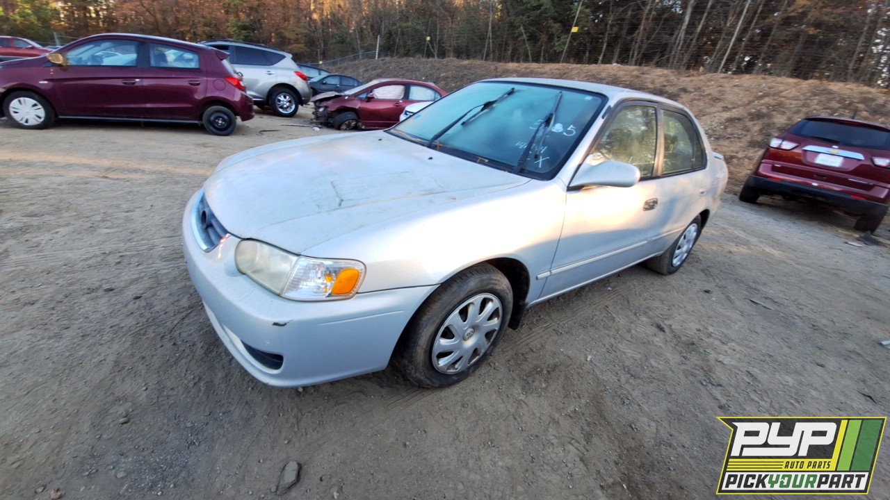2002 TOYOTA COROLLA available for parts
