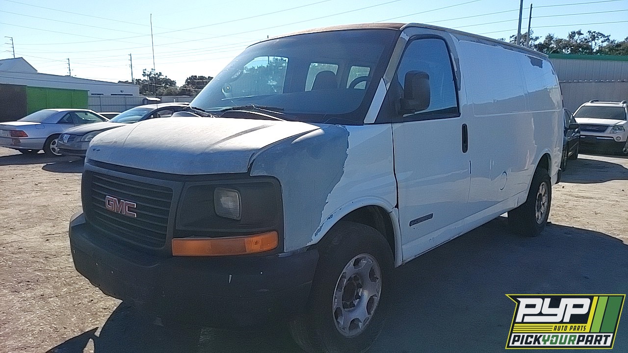 2004 GMC SAVANA 2500 partes disponibles