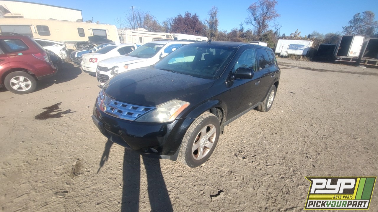 2004 NISSAN MURANO available for parts