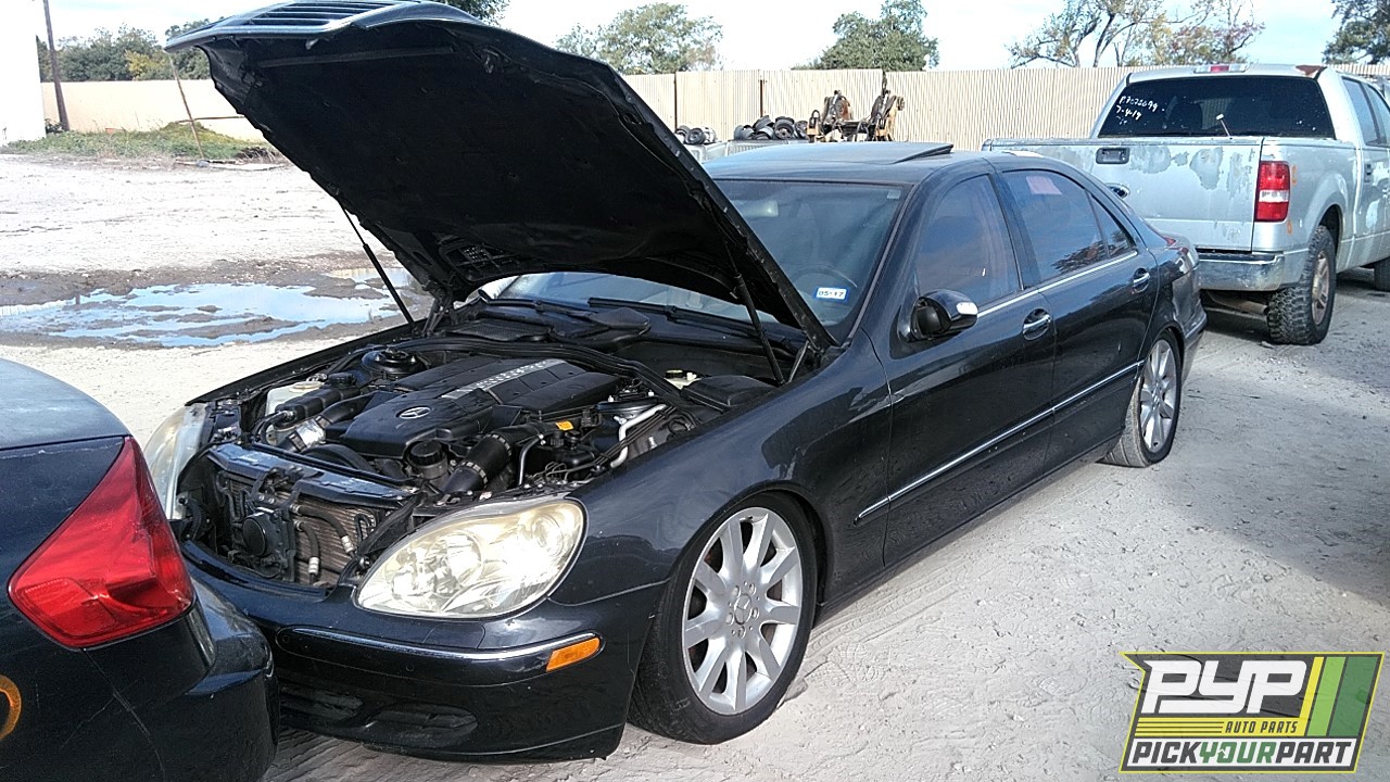 2003 MERCEDES-BENZ S500 partes disponibles