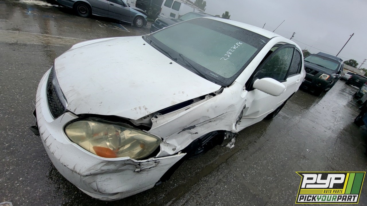 2006 TOYOTA COROLLA partes disponibles
