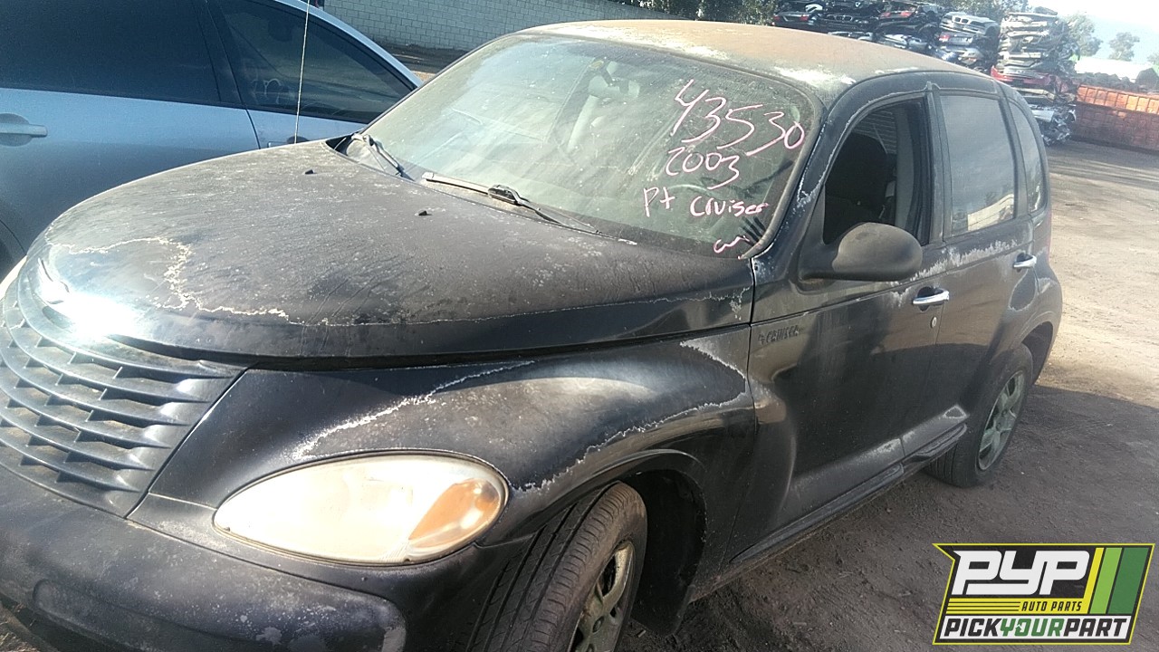 2003 CHRYSLER PT CRUISER partes disponibles