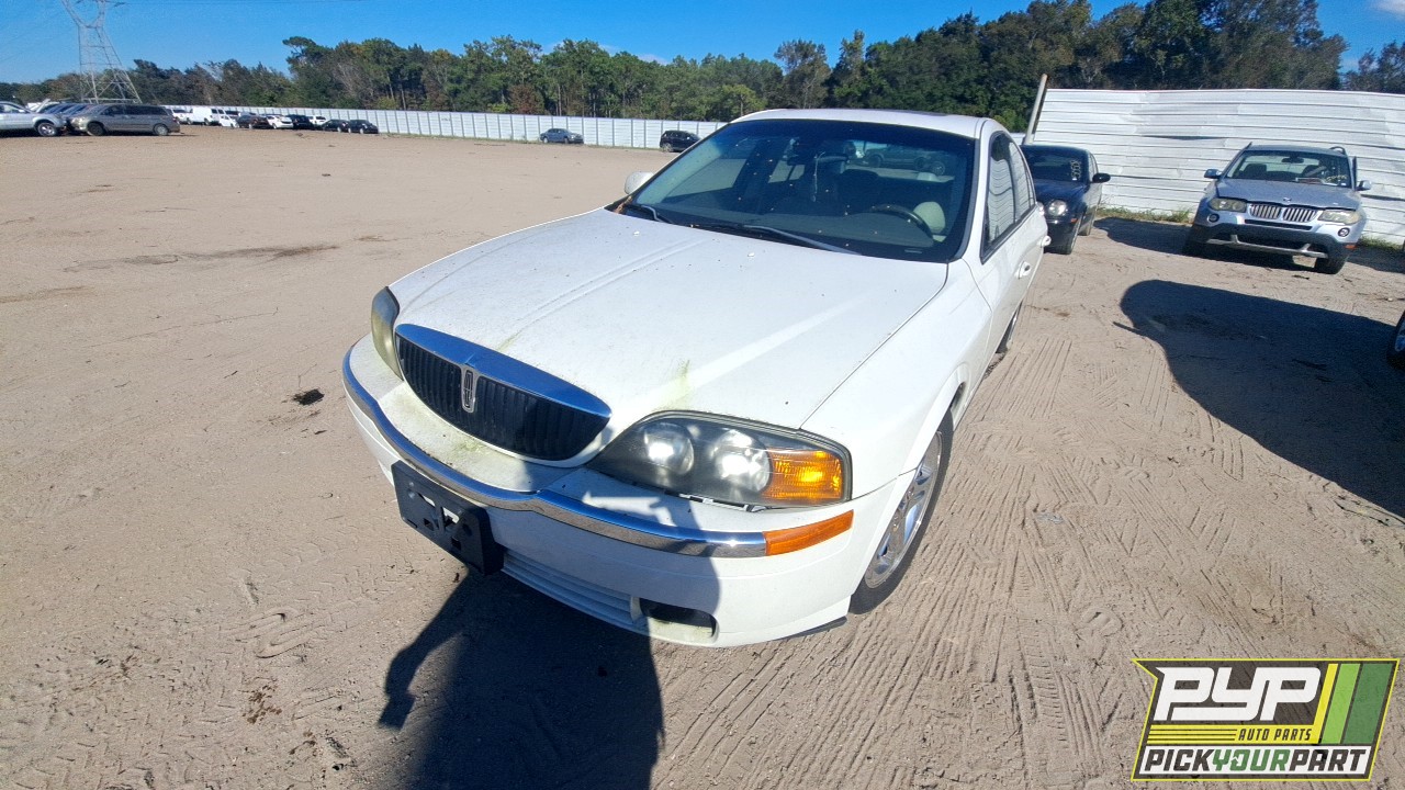 2002 LINCOLN LS partes disponibles