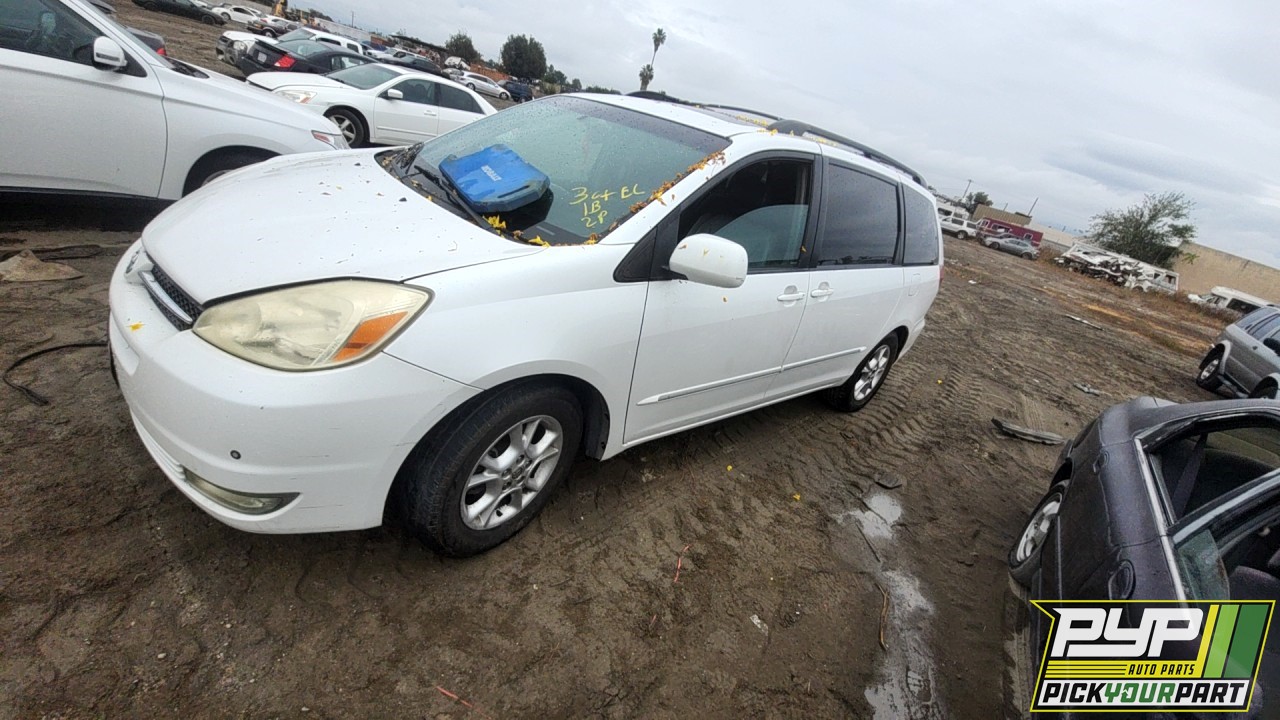 2005 TOYOTA SIENNA partes disponibles