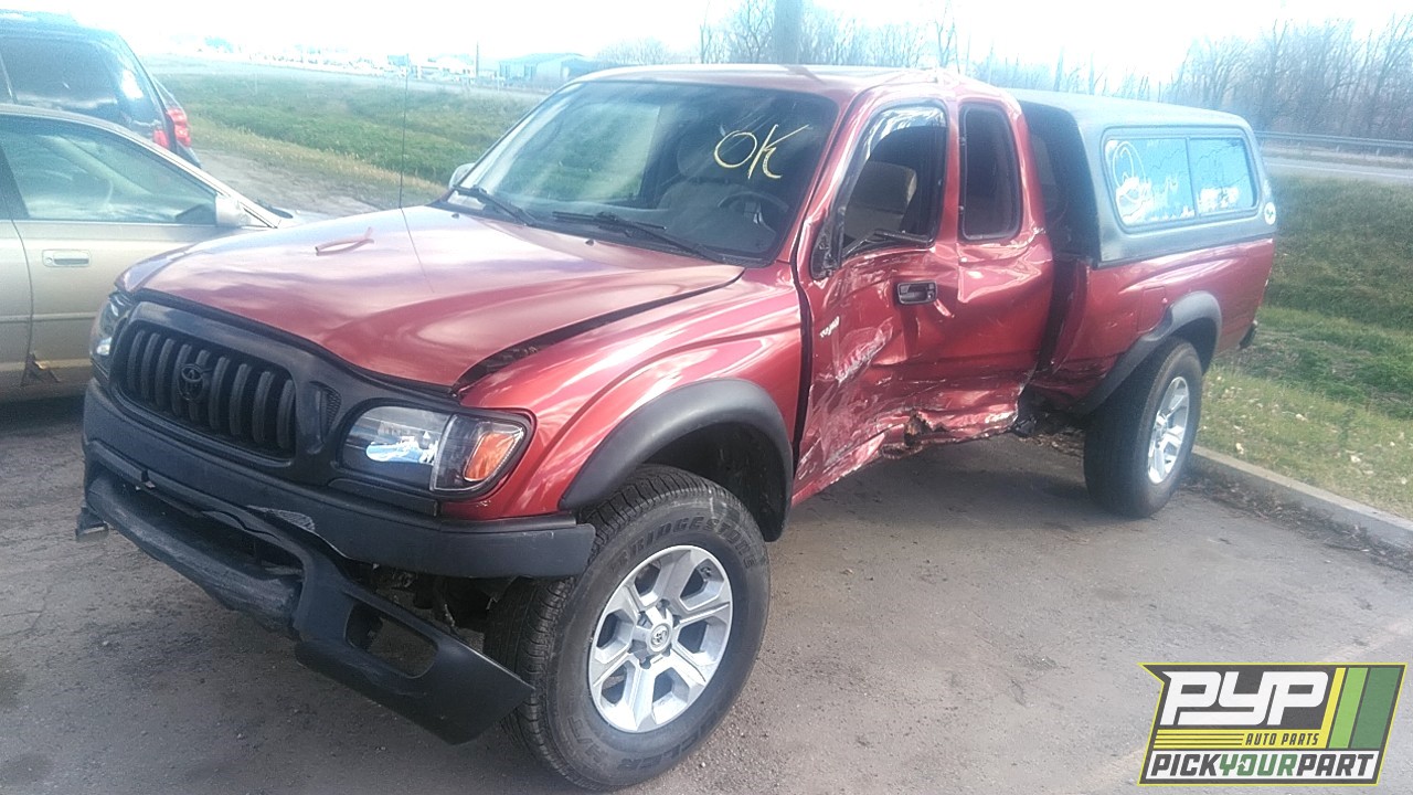 2001 TOYOTA TACOMA partes disponibles