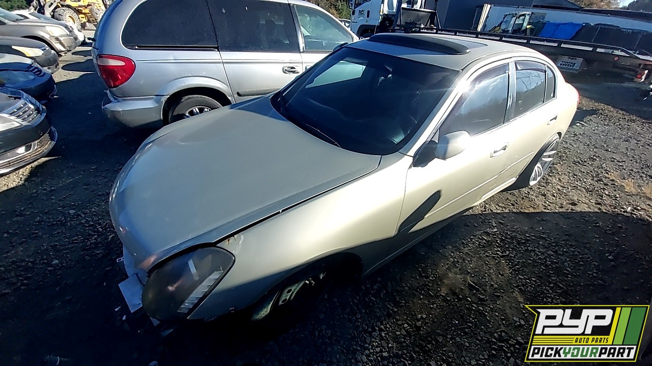 2006 INFINITI G35 available for parts