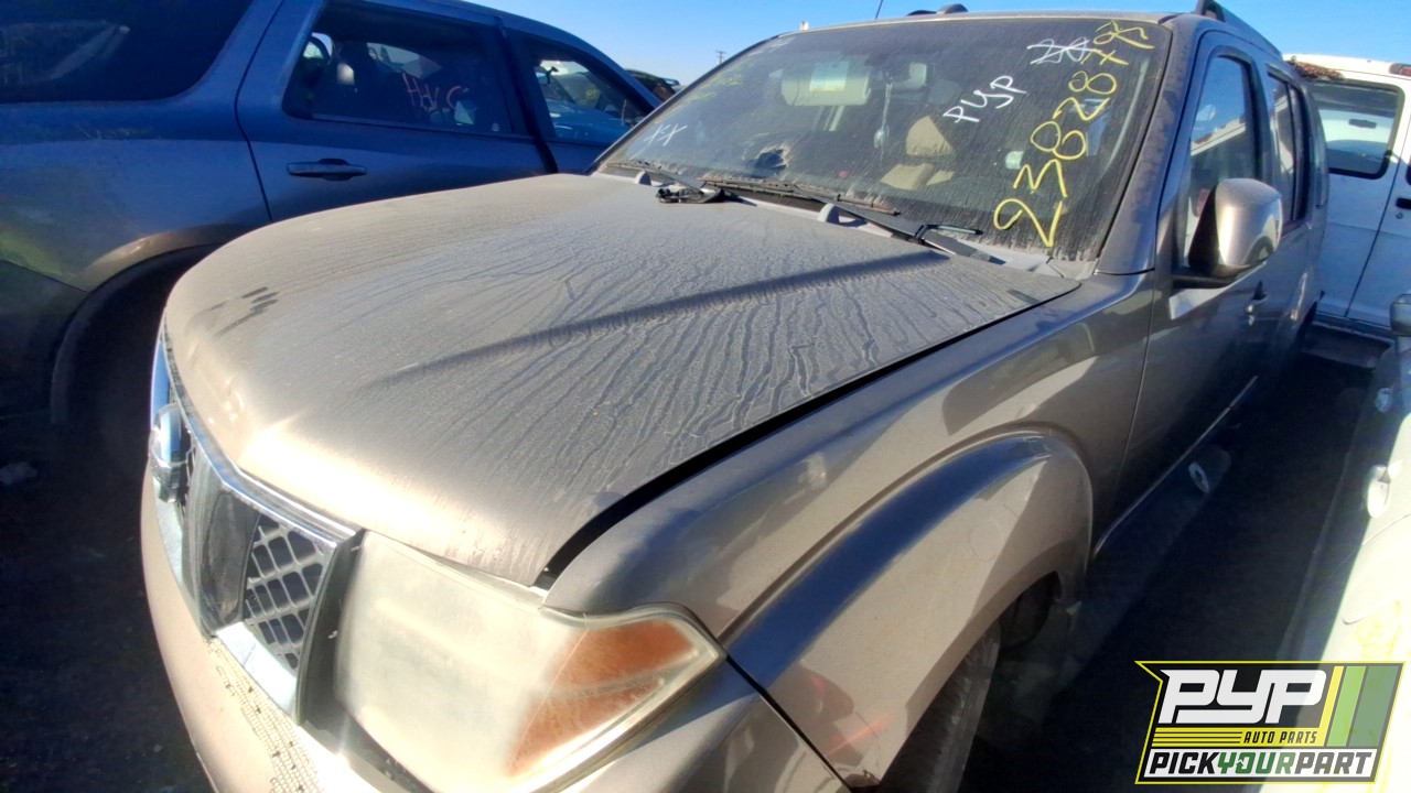 2006 NISSAN PATHFINDER partes disponibles