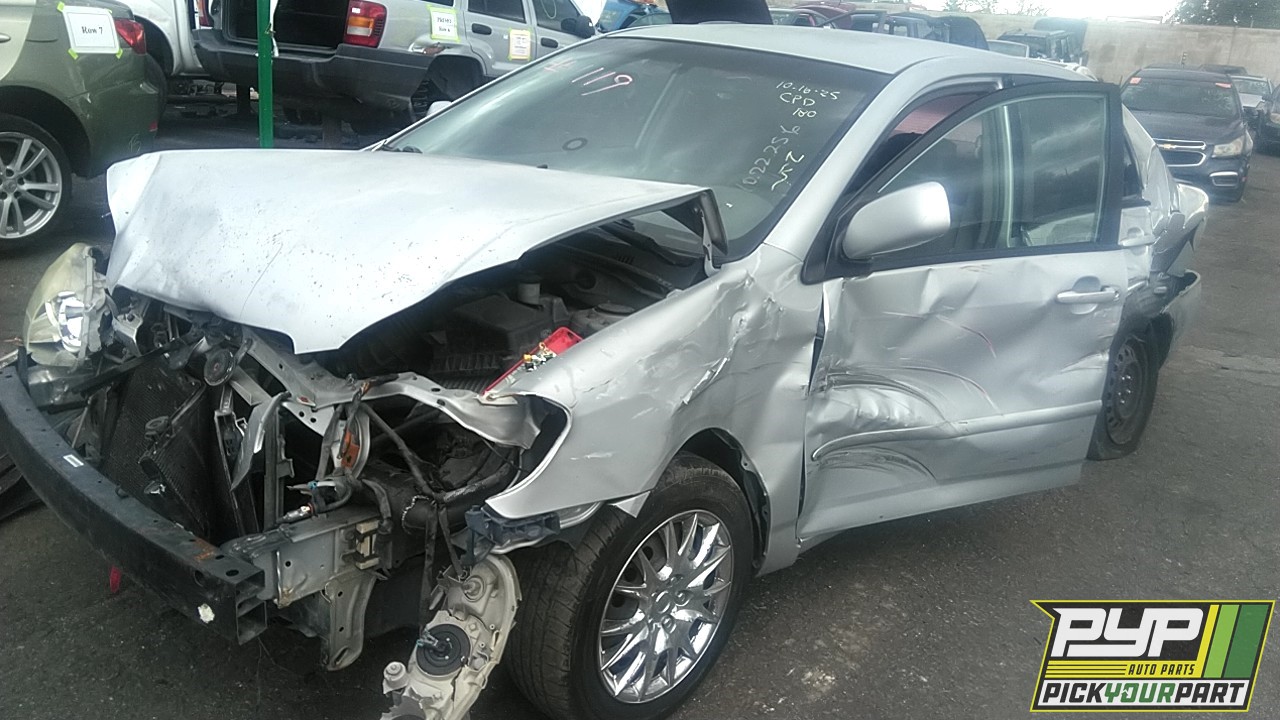 2006 TOYOTA COROLLA partes disponibles