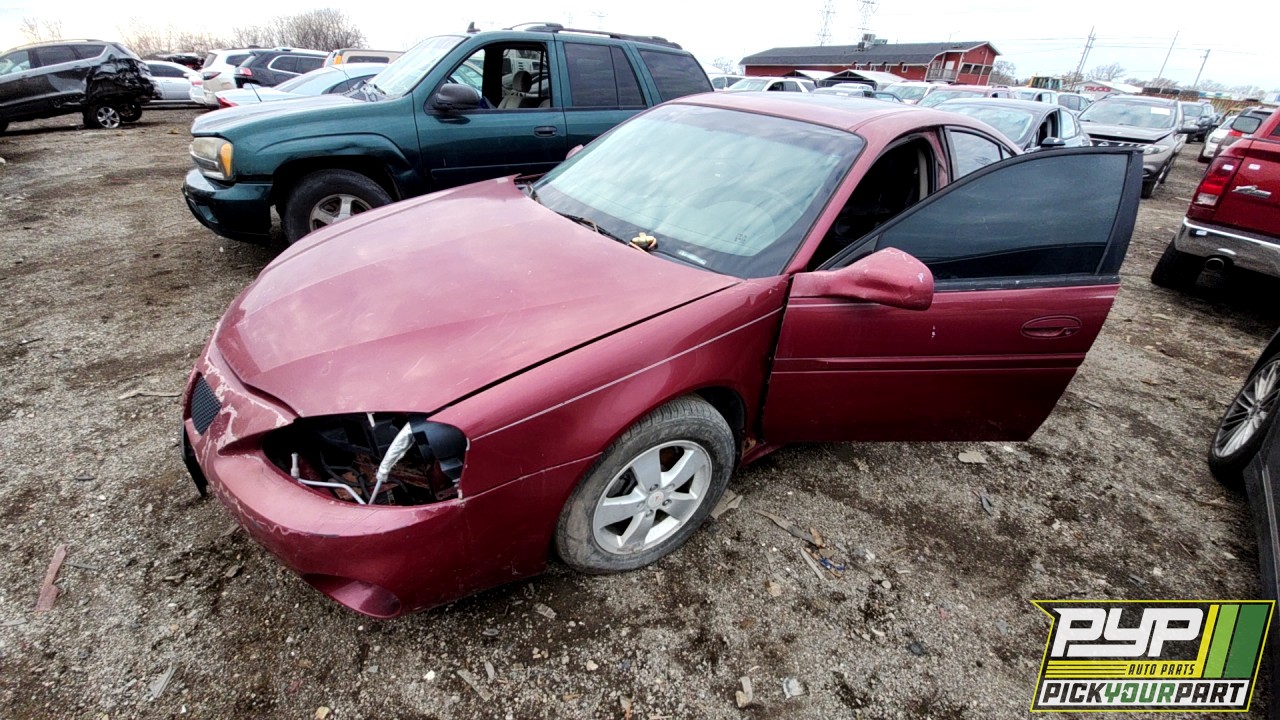 2004 PONTIAC GRAND PRIX partes disponibles