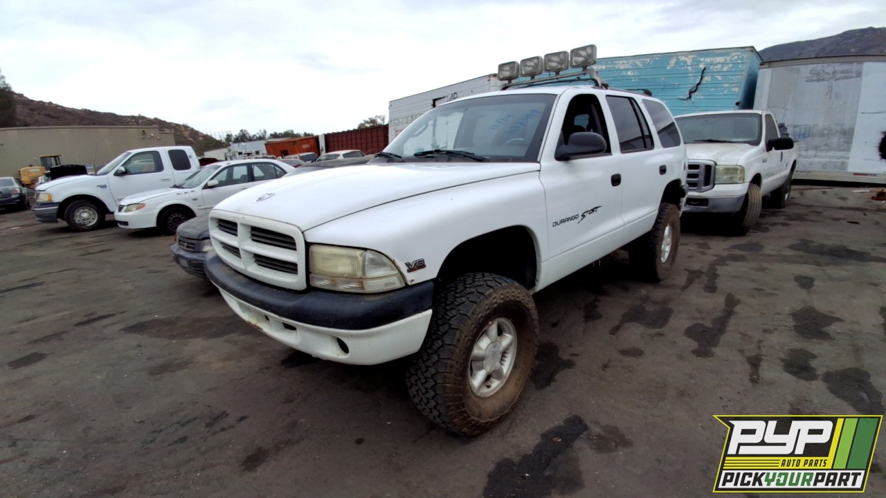 2000 DODGE DURANGO partes disponibles