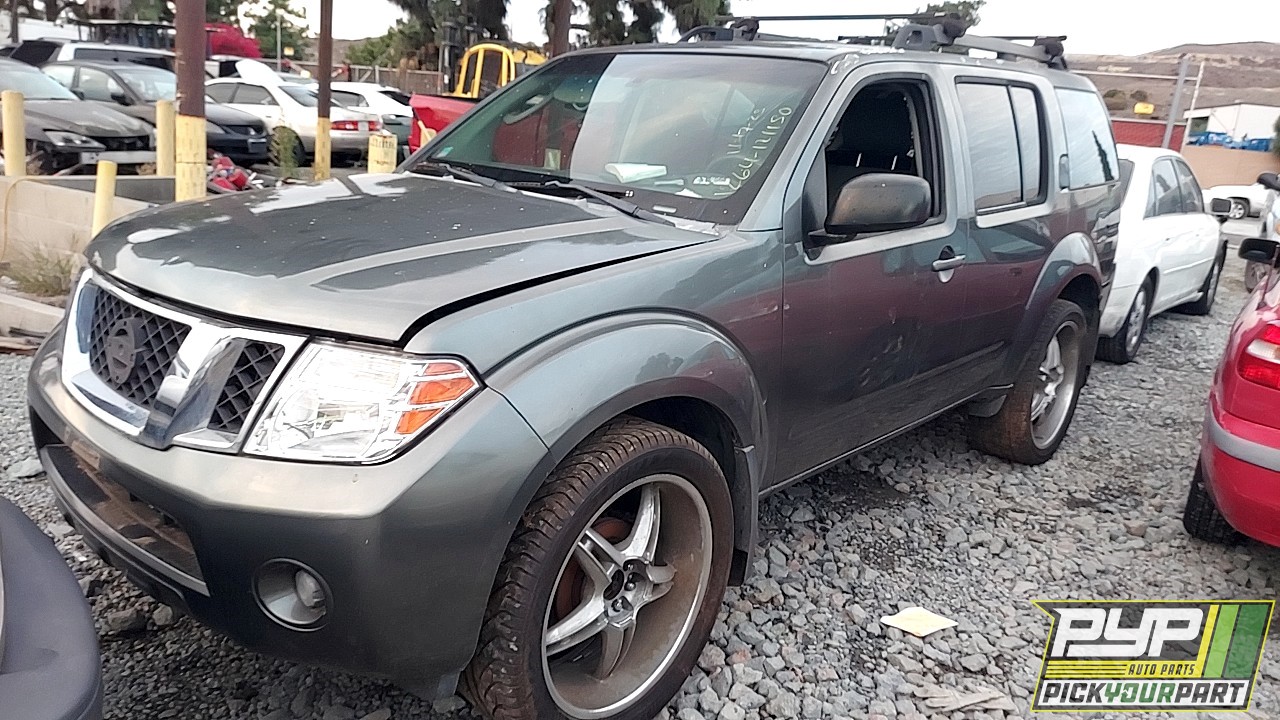 2008 NISSAN PATHFINDER partes disponibles