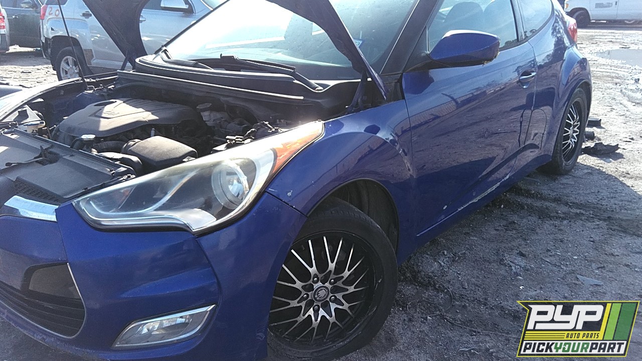 2012 HYUNDAI VELOSTER partes disponibles