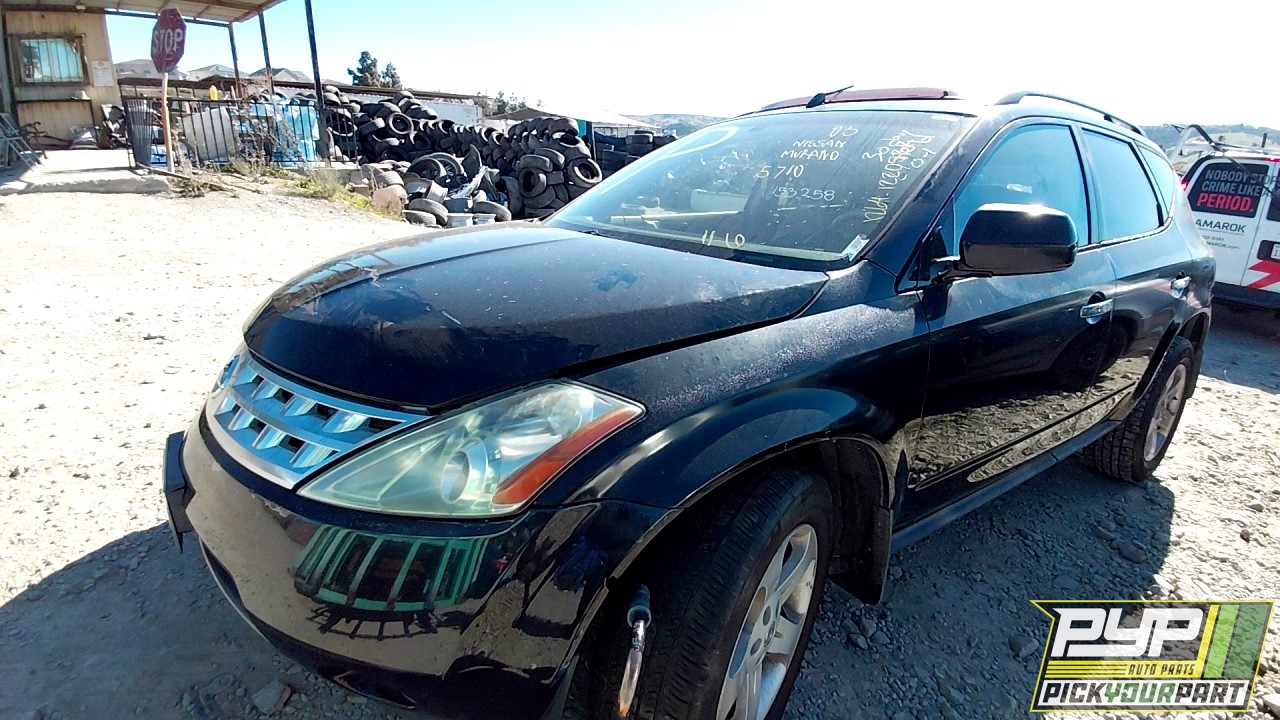 2003 NISSAN MURANO available for parts