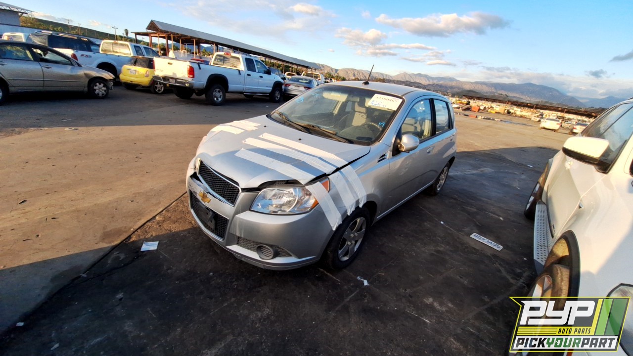 2011 CHEVROLET AVEO5 partes disponibles