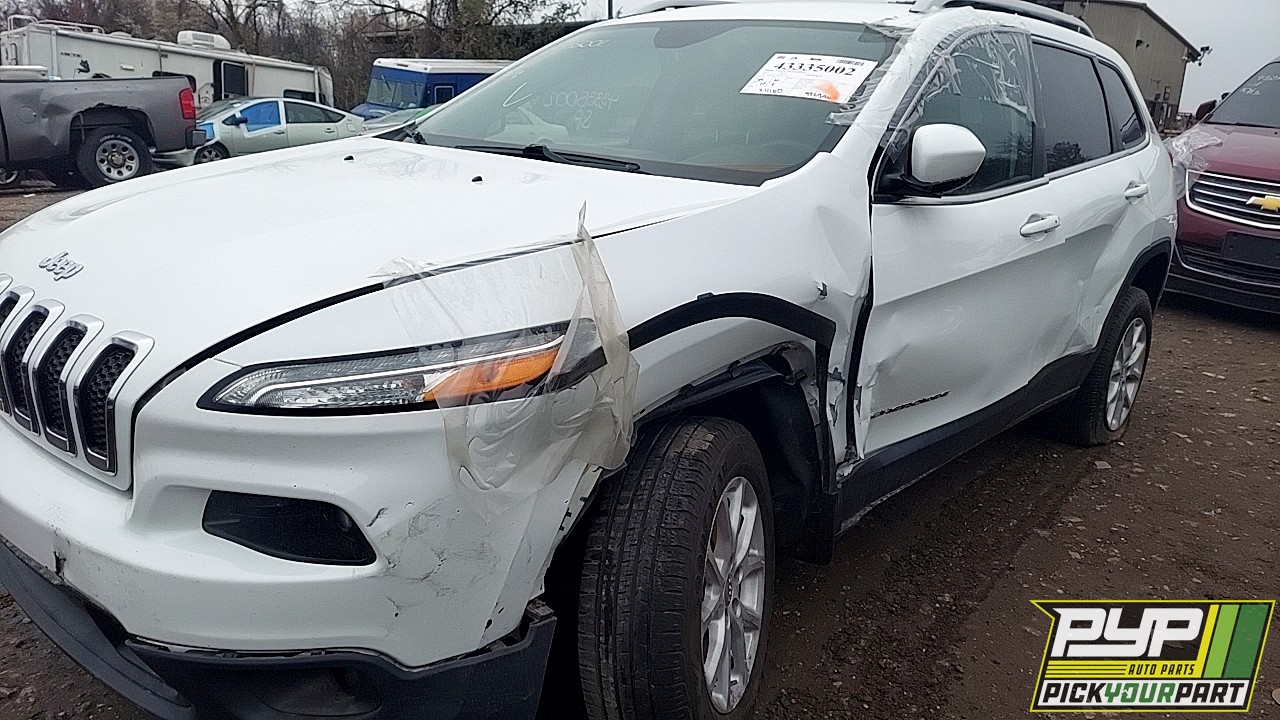 2017 JEEP CHEROKEE partes disponibles