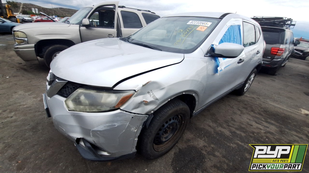 2016 NISSAN ROGUE partes disponibles